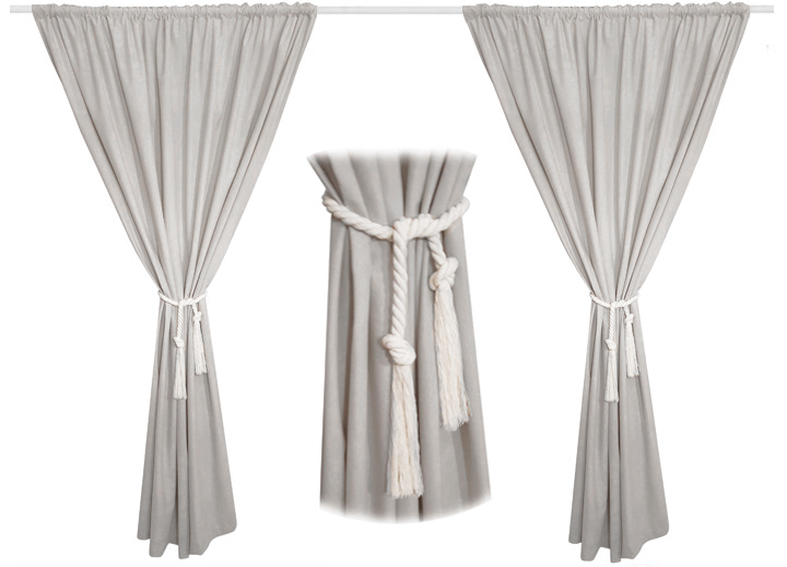 ZASŁONY GOTOWE do salonu, sypialni, kuchni 160cm 13269680343