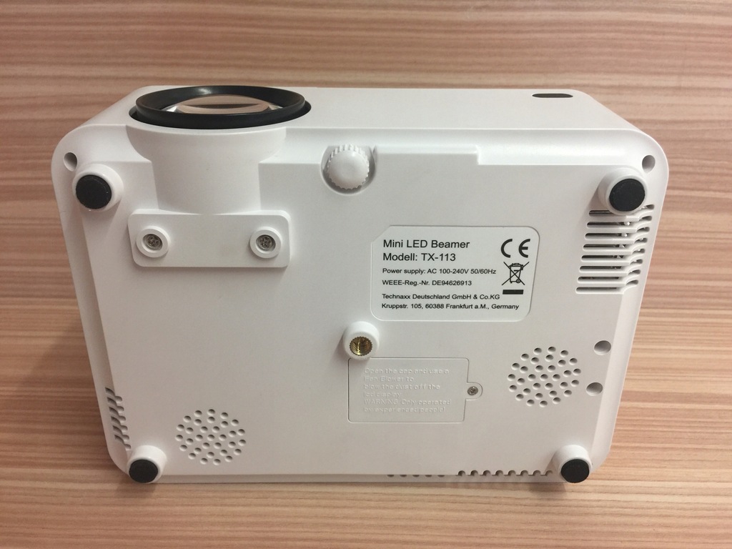 Technaxx TX-113 Mini Projektor LED/HDMI/USB/AV - 9333233881 - oficjalne