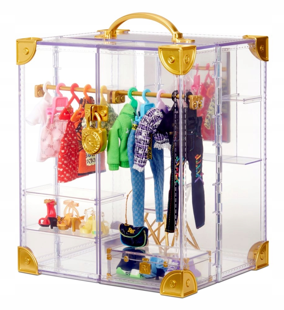 RAINBOW HIGH GARDEROBA SZAFA UBRANIA BUTY FASHION 11386714420