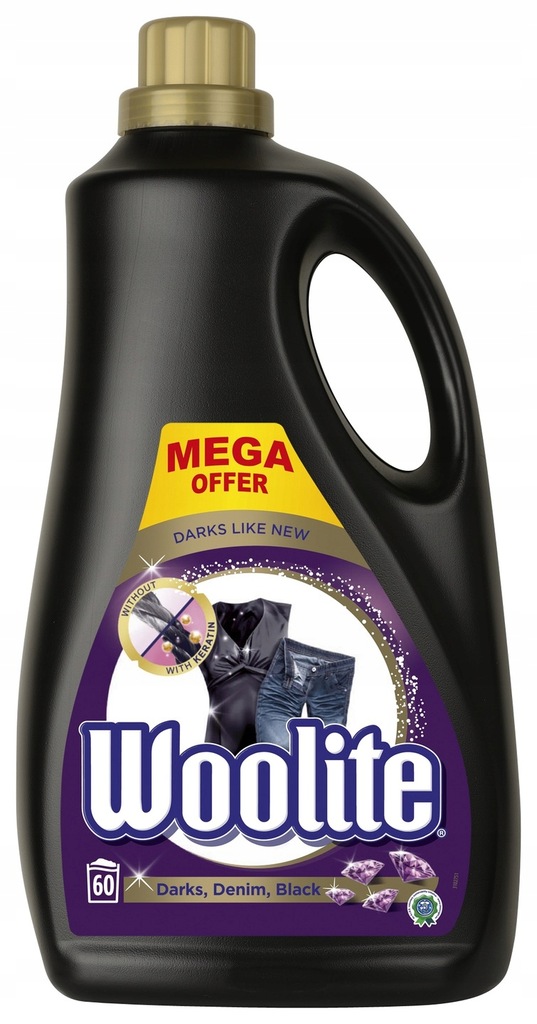 Woolite Dark Płyn do Prania czarnego kolor 3,6L 10006531230