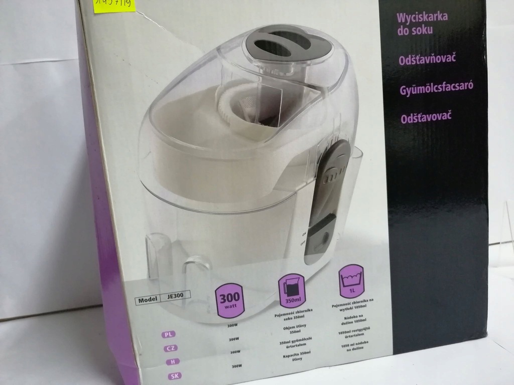 Wyciskarka do soków Tesco JE300 (1457/19) 7932731704 oficjalne