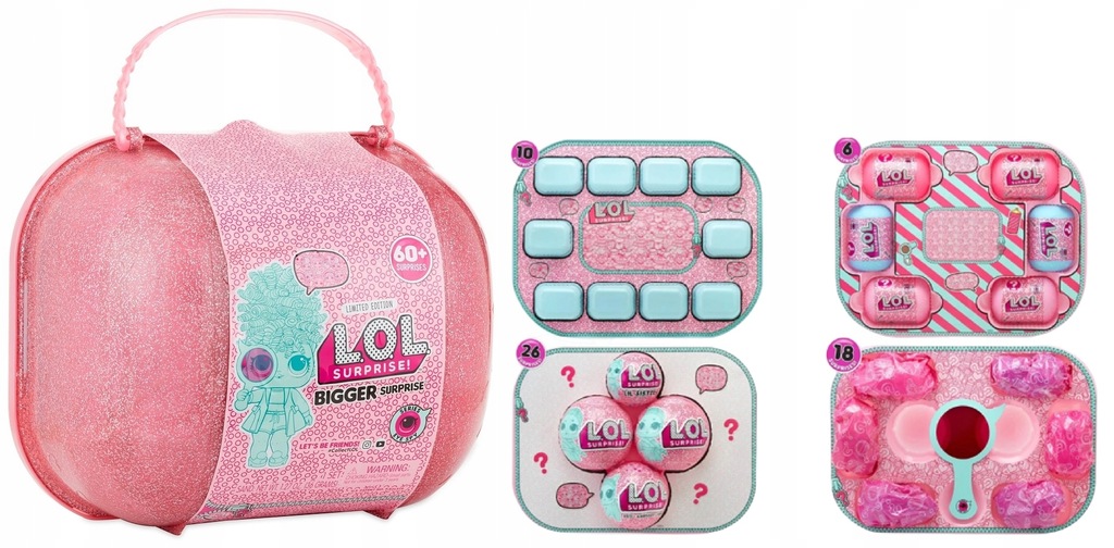 Walizka L.O.L Surprise Bigger Surprise EyE SPY LOL 9470909615