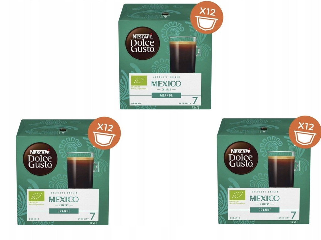 Kawa Nescafe Dolce Gusto Grande Mexico 36 Kapsułek 7975164396