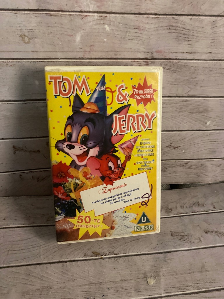 Tom i Jerry VHS 13144855786 oficjalne archiwum Allegro