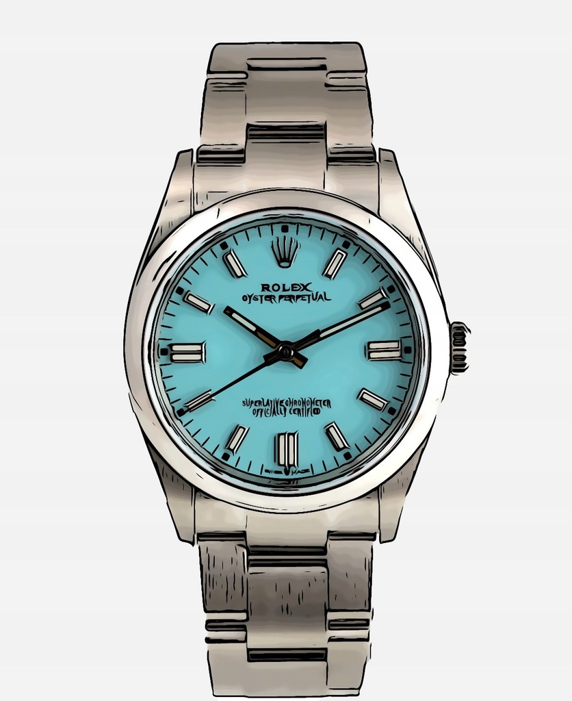 Купить ROLEX Oyster Perpetual Tiffany 36 мм 126000 отзывы, фото и