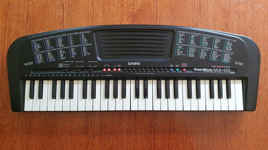 Keyboard Casio Tone Bank MA120 11219125422 oficjalne archiwum Allegro