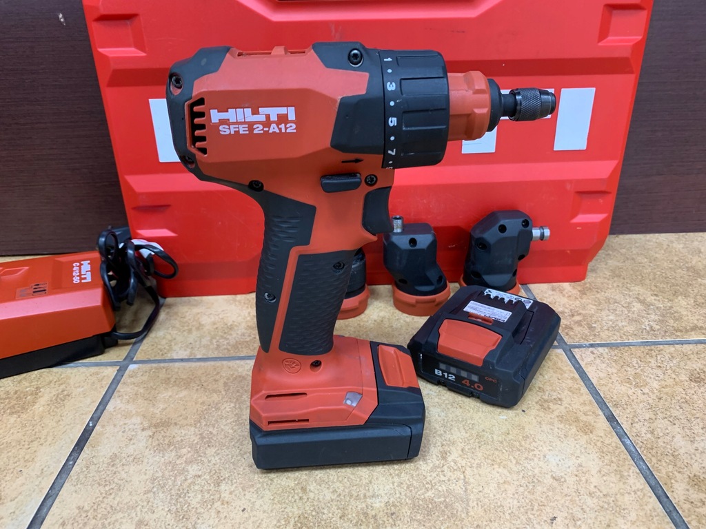 Wkrętarka Hilti SFE 2-A12 /Komplet/ - 12552341263 - oficjalne archiwum