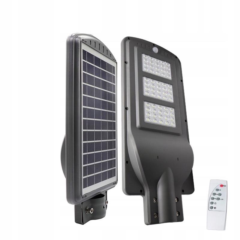 LAMPA ULICZNA LED LATARNIA SOLARNA 60W Z PILOTEM ! 7948408452