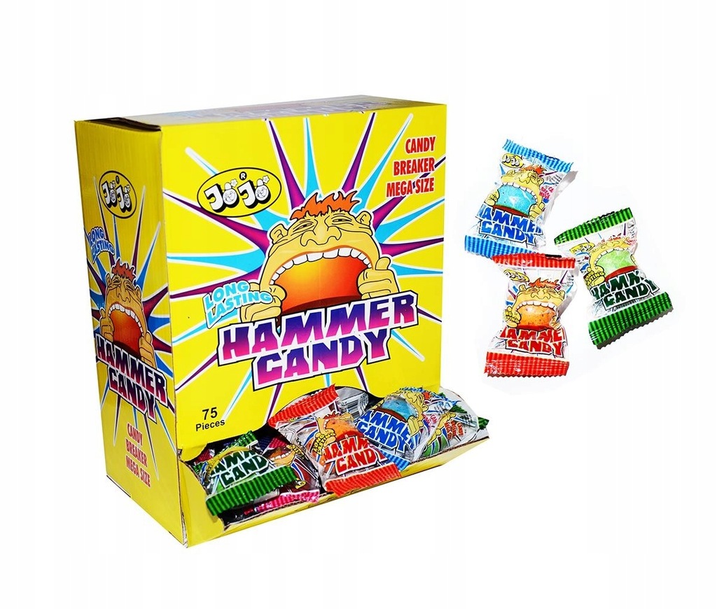 Cukierki Łamiszczęki Hammer Candy 75 szt 7664994093 oficjalne