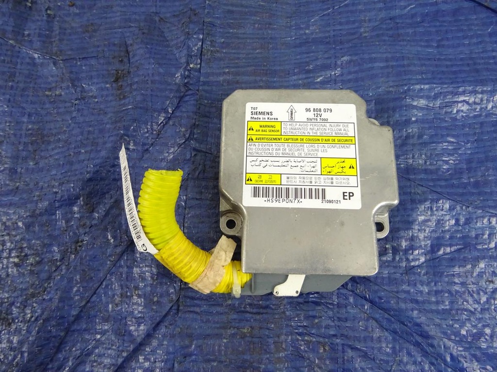 MODUŁ SENSOR AIRBAG CHEVROLET AVEO 96808079 11019666852 oficjalne