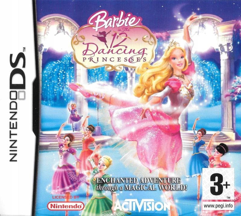Barbie in The 12 Dancing Princesses Nintendo DS 7930916069