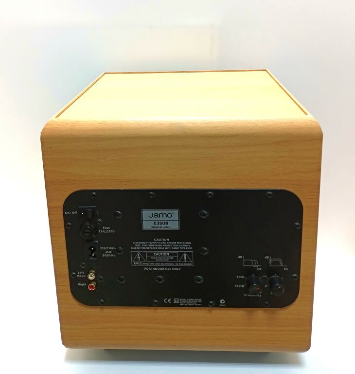JAMO E3.SUB.1 SUBWOOFER AKTYWNY 10817791737 oficjalne archiwum Allegro