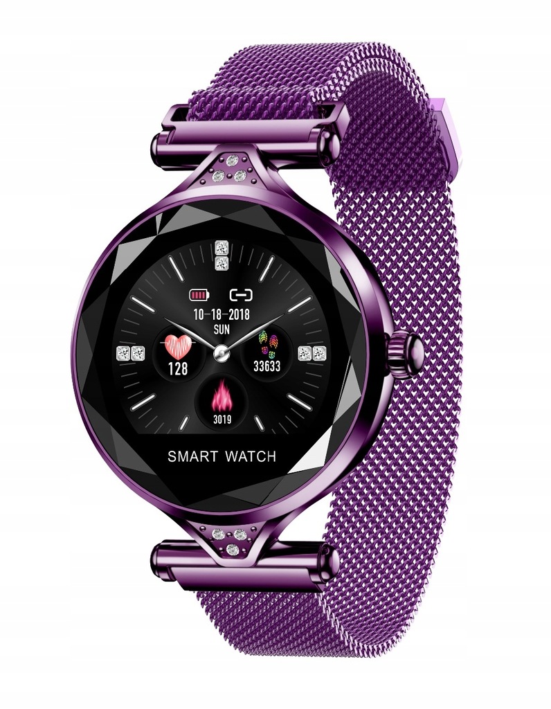 SMARTWATCH DAMSKI ZEGAREK LUXURY MESH H1 8795294762 oficjalne