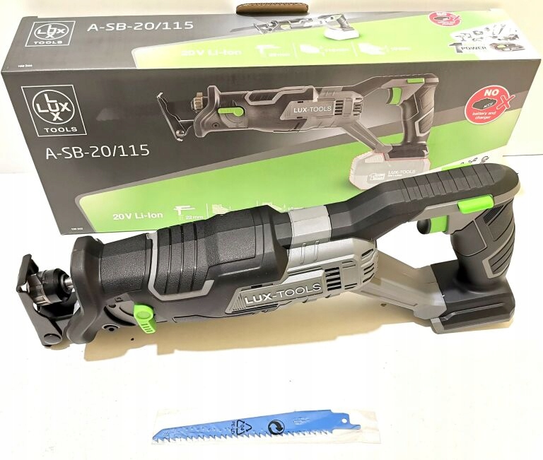PIŁA SZABLASTA LUX TOOLS 20V 10613090008 oficjalne archiwum Allegro