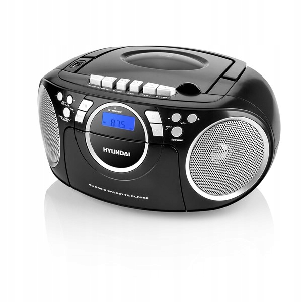 Boombox RADIO Z CD HYUNDAI MP3 USB KASETA AUX 7690024328 oficjalne