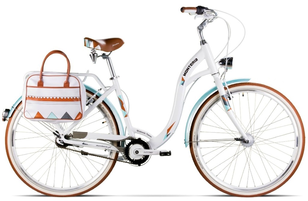 ROWER DAMSKI MIEJSKI WYGODNY rama 17 cali + GRATIS 7299119131