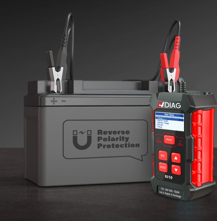 RECTIFIER TESTER DO AKUMULATOROW B310 12V 24V 10A