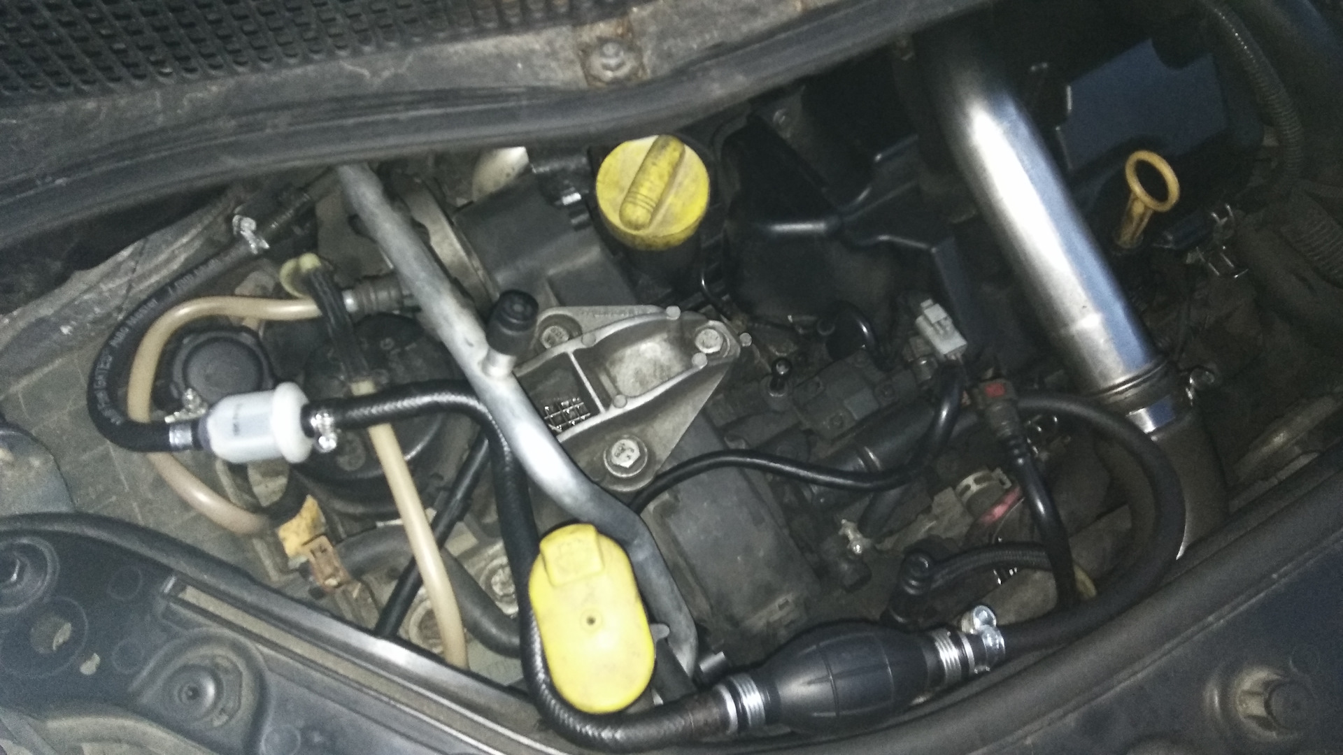 INJECTION FAULT .Решение! — Renault Scenic II, 1,5 л, 2007 года визит