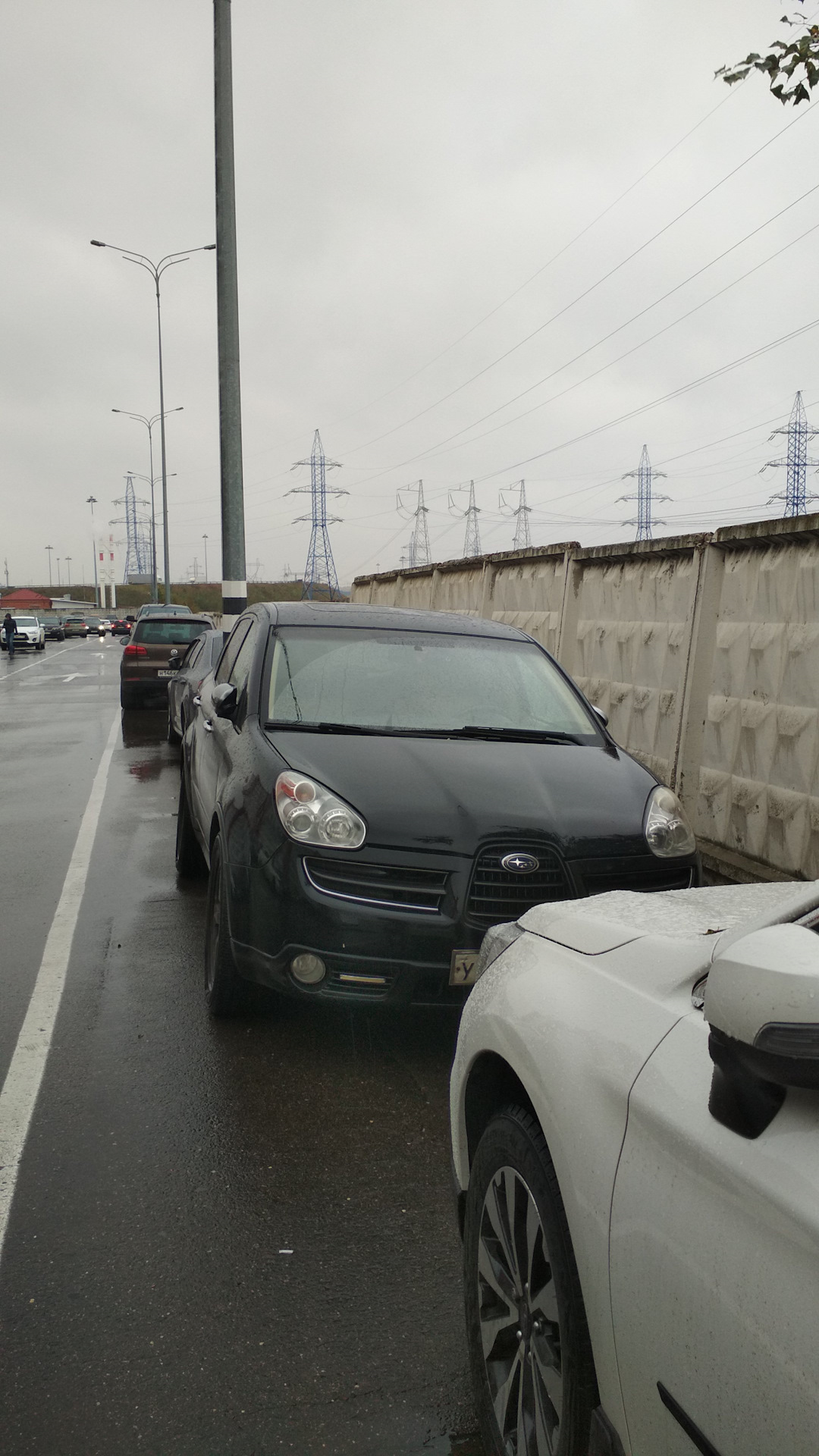 Tribeca vs Outback — Subaru Tribeca B9, 3 л, 2006 года наблюдение