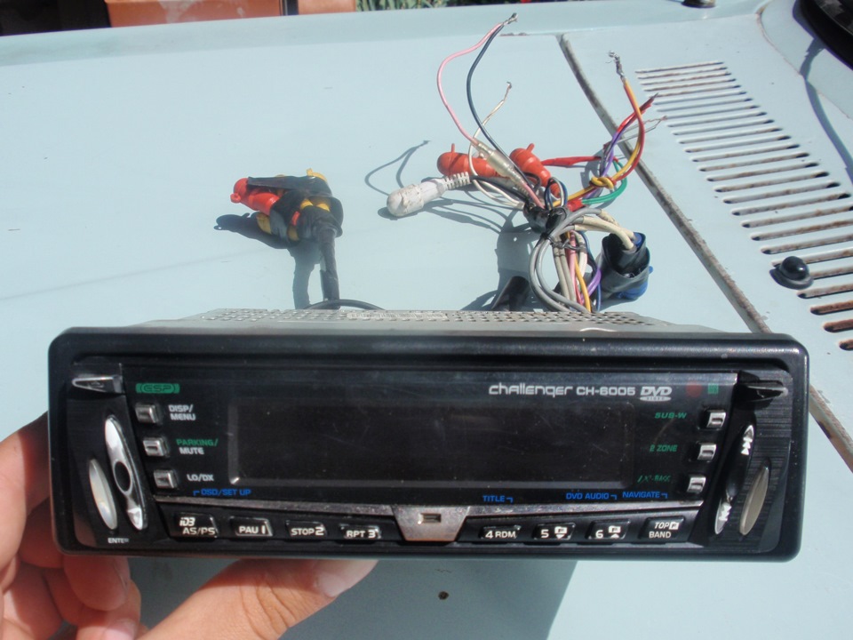 магнитола Pioneer MVH150UB — ГАЗ 2410, 2,4 л, 1990 года автозвук