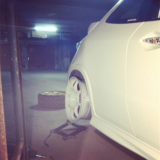 Примерка дисков — Honda Civic Type R (3G), 2 л, 2007 года тюнинг DRIVE2