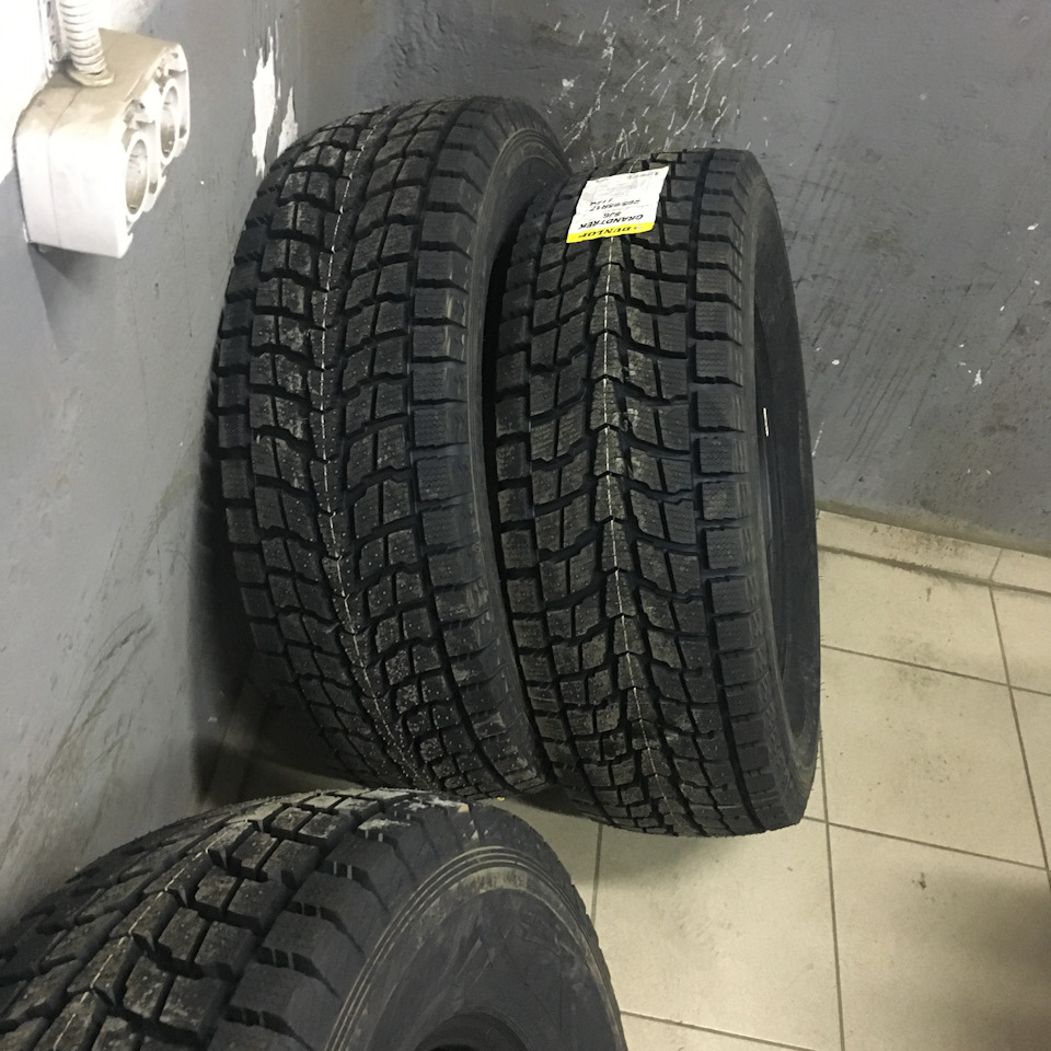 265/65R17 Dunlop Grandtrek SJ6 — Toyota Land Cruiser Prado 150series