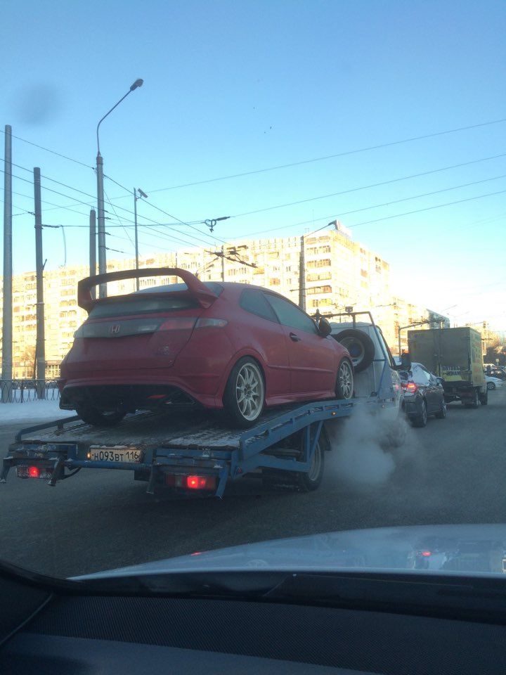 Валит))) — Honda Civic Type R (3G), 2 л, 2007 года тюнинг DRIVE2