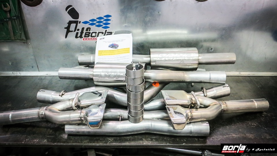 BORLA EXHAUST (CATBACK) FOR DODGE CHALLENGER R/T '15 — ROCKETLAB на DRIVE2