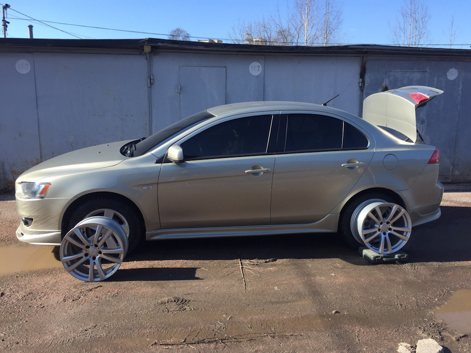 Колеса Mitsubishi lancer X — DRIVE2