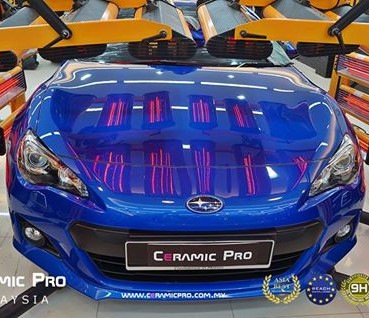 Спортивное купе Subaru BRZ получило защиту линейкой нонакерамики