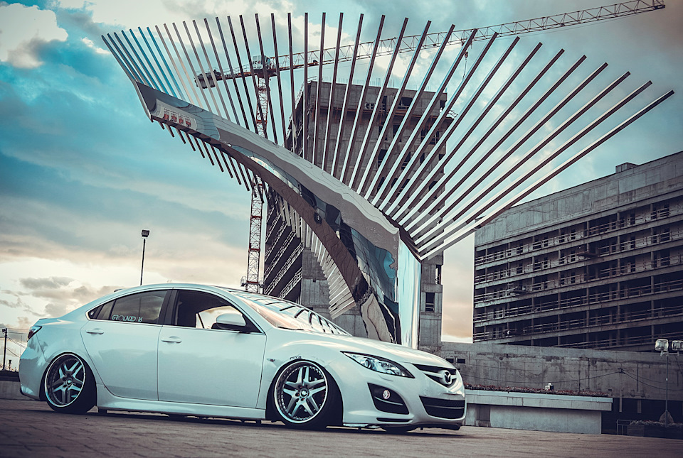 новые колеса ssr diablo — Mazda 6 (2G) GH, 1,8 л, 2012 года