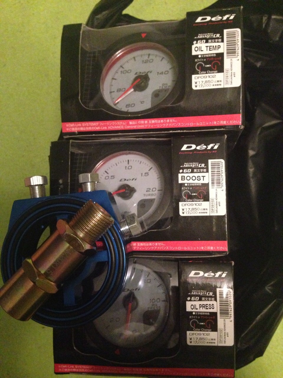 Defi gauges — Subaru Forester (SG), 2,5 л., 2007 года тюнинг DRIVE2