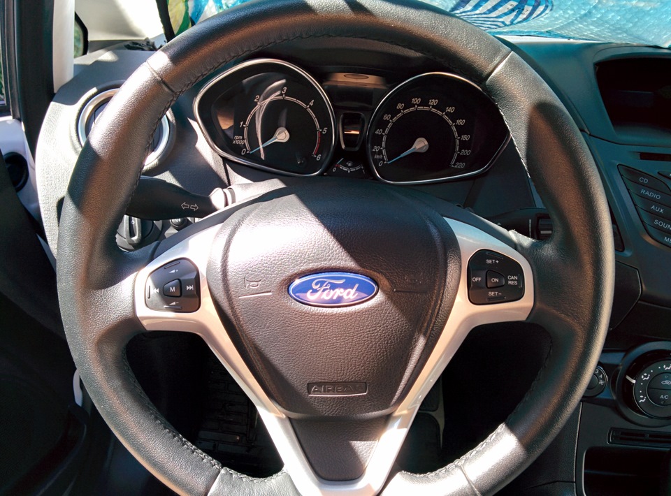 Установка Cruise control — Ford Fiesta (Mk VI), 1,5 л, 2013 года