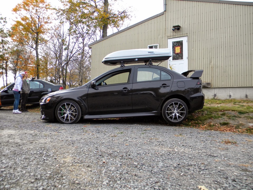 Cruze on L'Isle D'orlean — Mitsubishi Lancer Evolution X, 2 л, 2013