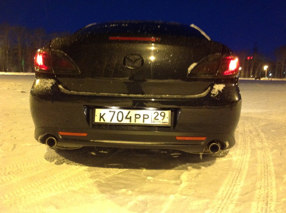 покатушки/))))) — Mazda 6 (2G) GH, 2 л, 2011 года фотография DRIVE2