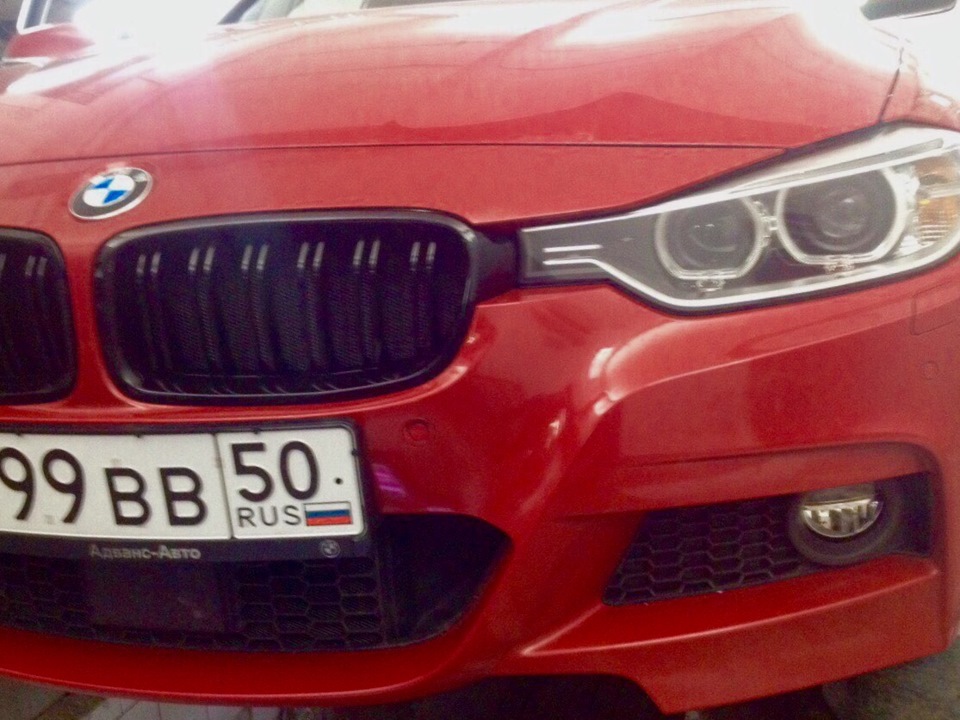 Начинаем со стандартного ))) — BMW 3 series (F30), 3 л, 2014 года