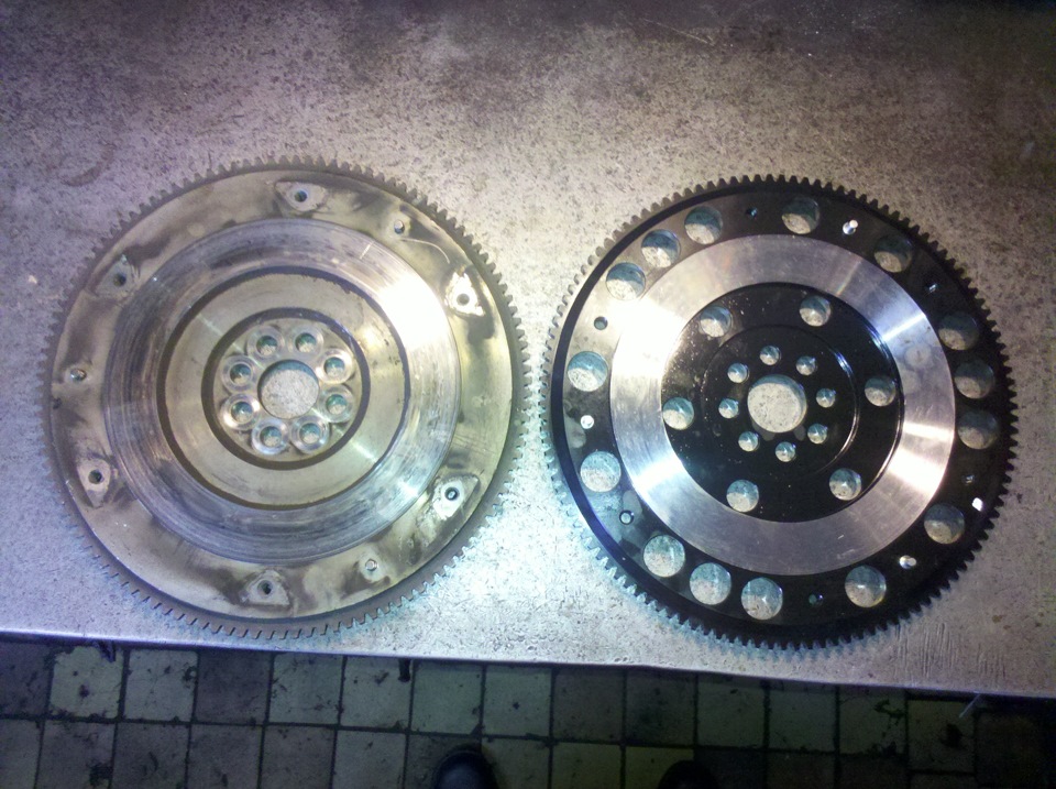 Замена сцепления (Exedy Stage 1) + маховик — Acura RSX, 2 л, 2003 года