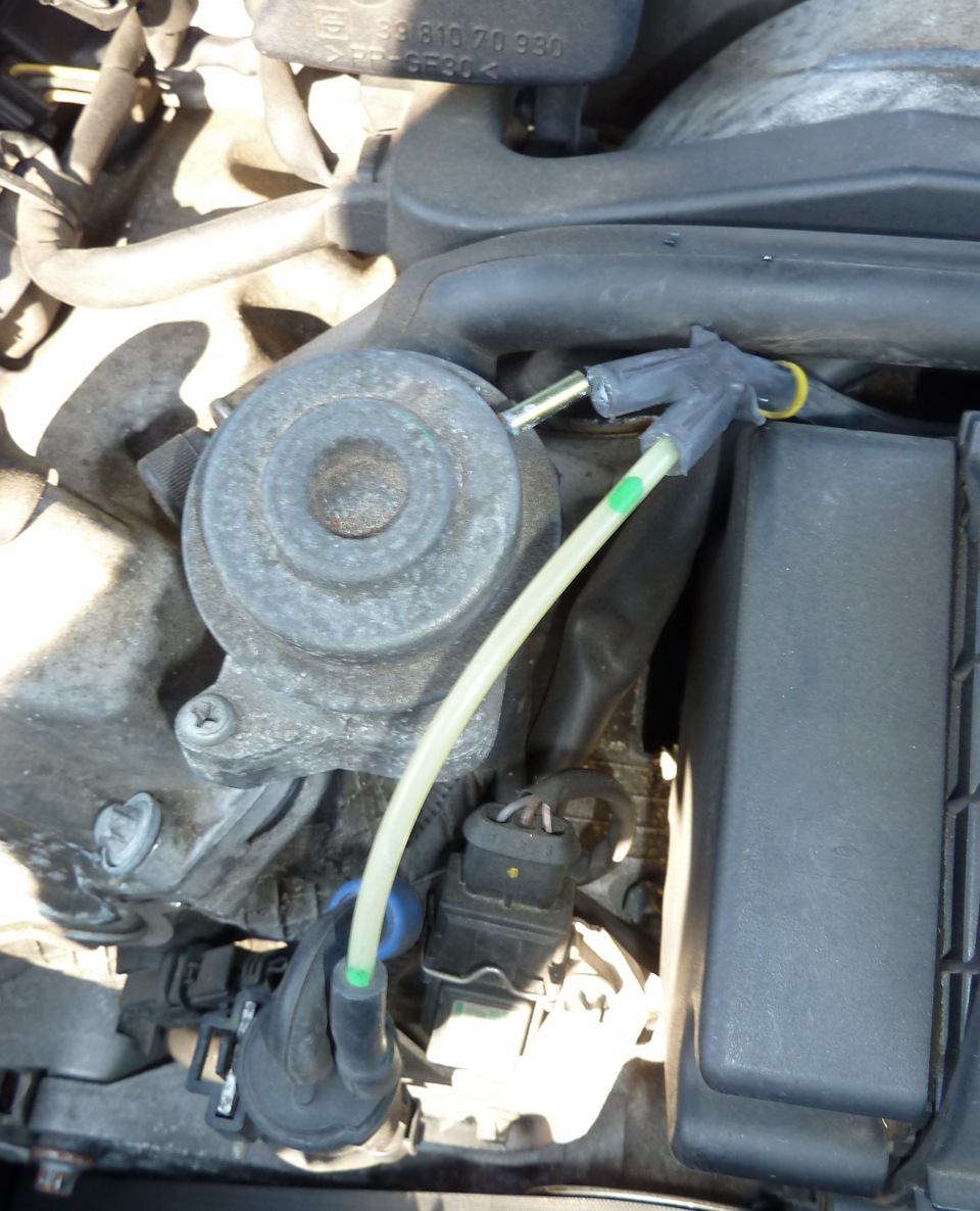 P0410 — Secondary Air Injection System Malfunction. Начало эпопеи