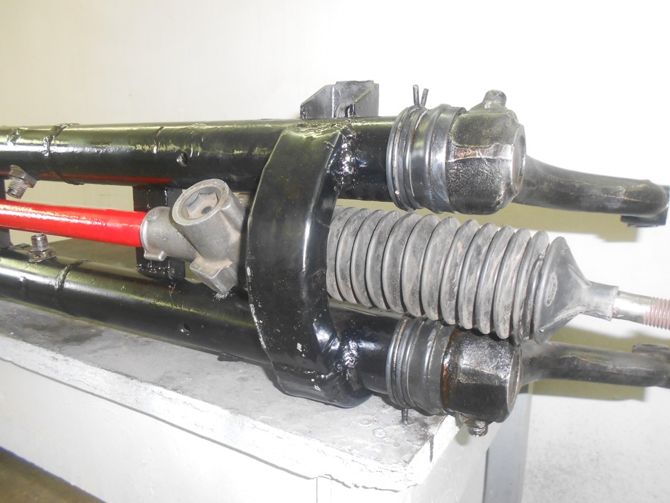 Установка рулевой рейки — бортжурнал ЗАЗ 965 зелёный 1963 года на DRIVE2