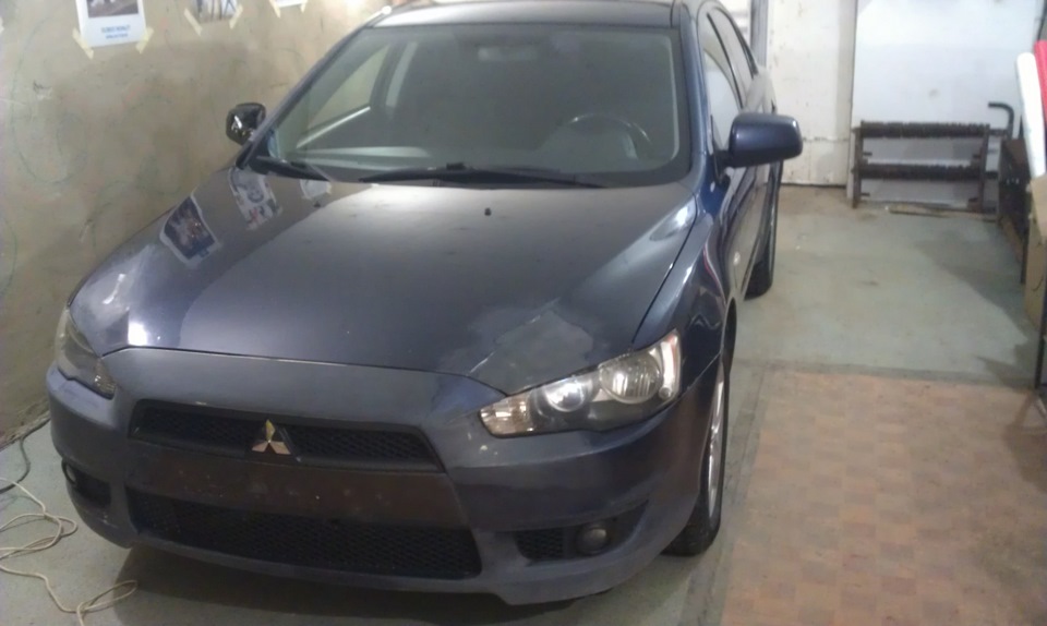 Работа. Mitsubishi Lancer X — DRIVE2