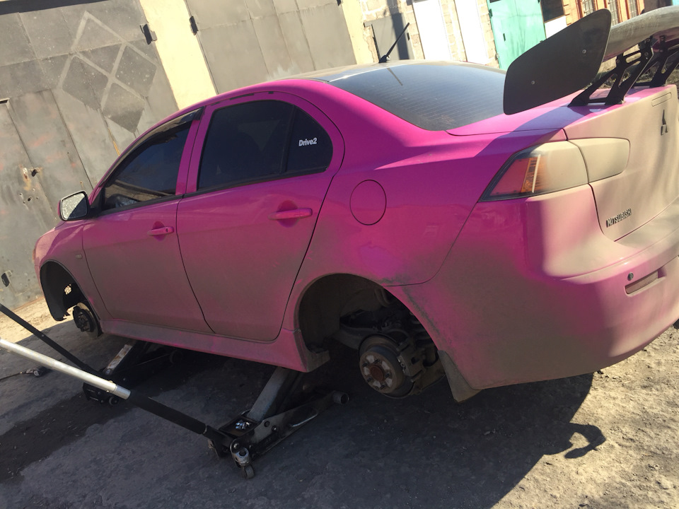 Переобулись — Mitsubishi Lancer X, 2 л, 2012 года шины DRIVE2