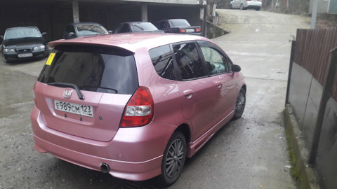 Honda Fit (1G) 1.5 бензиновый 2001 | Гламурная красотка))) на DRIVE2