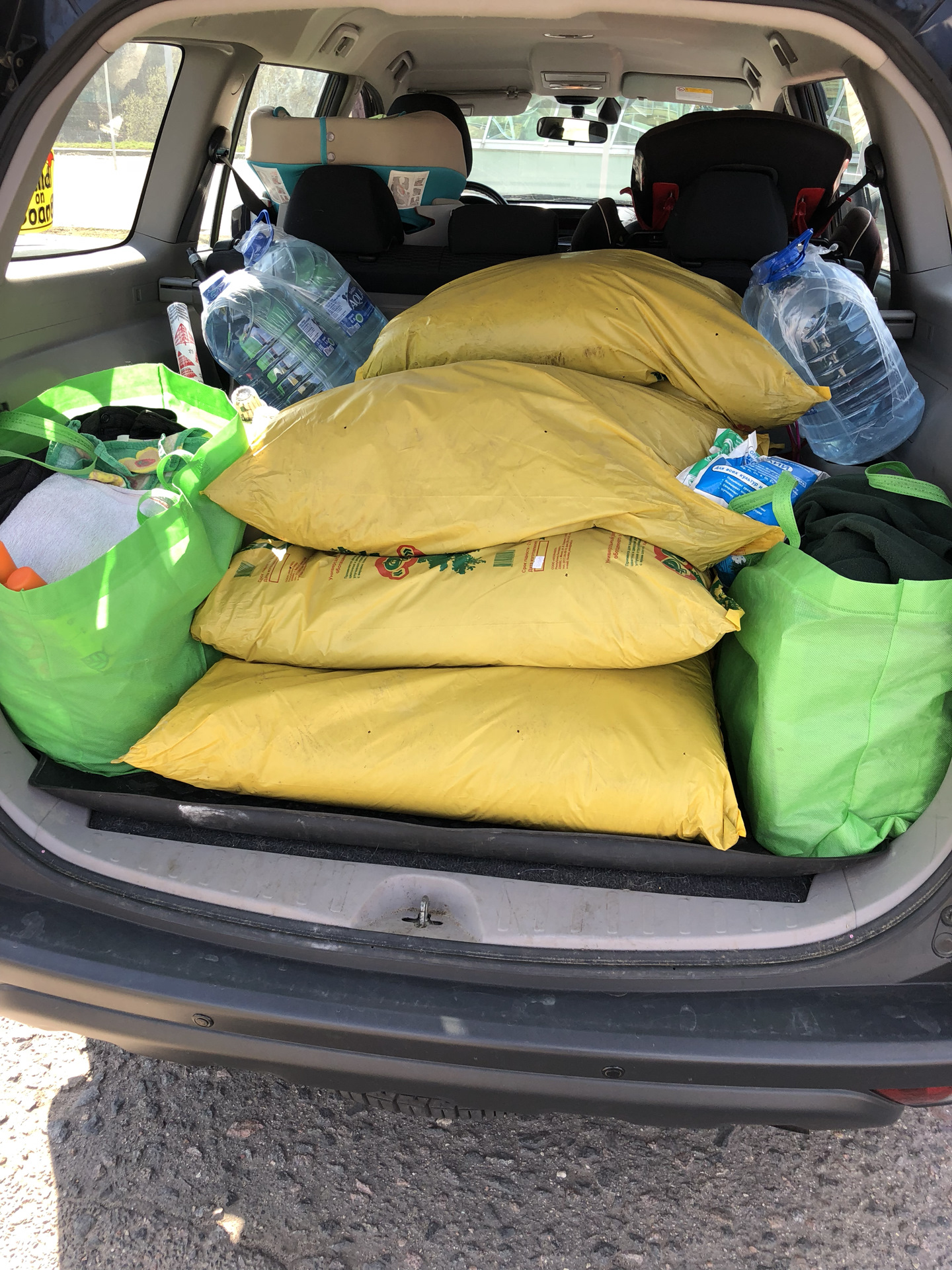 Использование по назначению багажника — Mitsubishi Pajero Sport (2G), 2