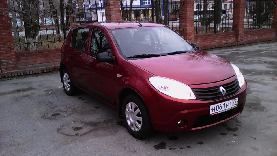 Renault Sandero 1G 1.4 бензиновый 2010 Добрый хомяк на DRIVE2