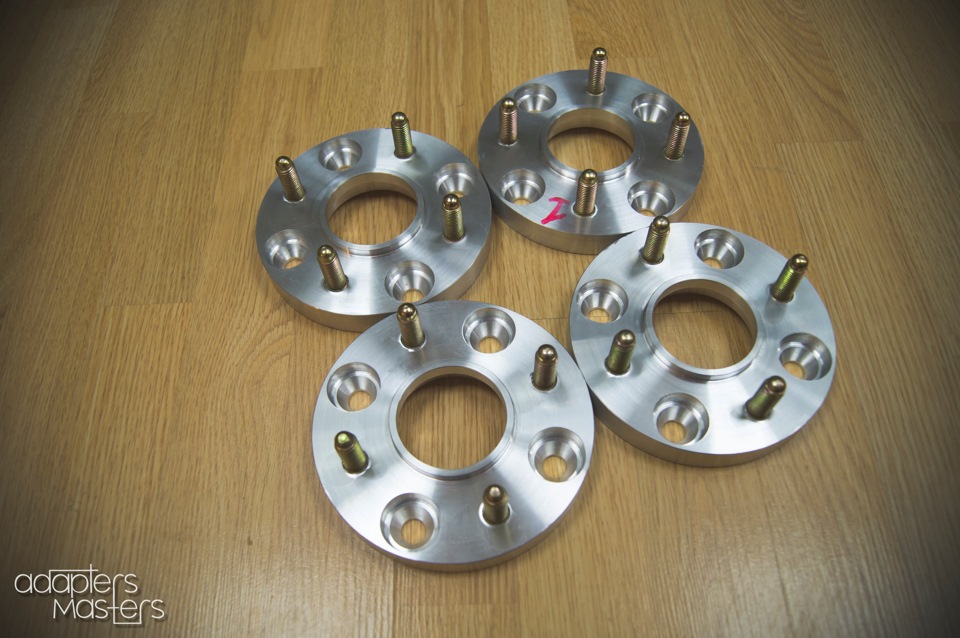 Примеры наших работ. Колесные проставки и адаптеры — Adapters Masters