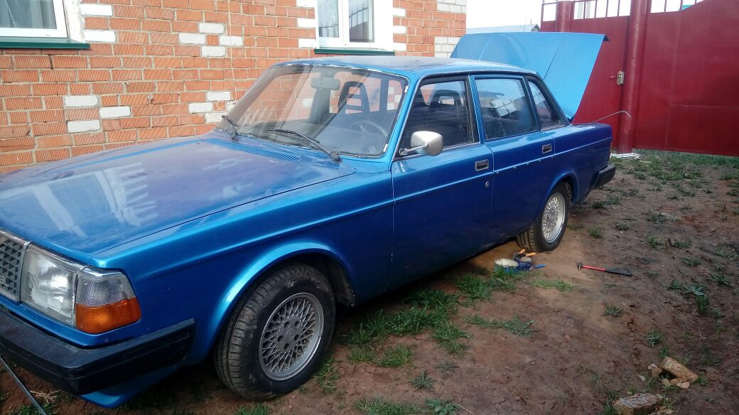 Меняем арки, пороги, и остальную гниль) ч.5 — Volvo 240, 2 л., 1981