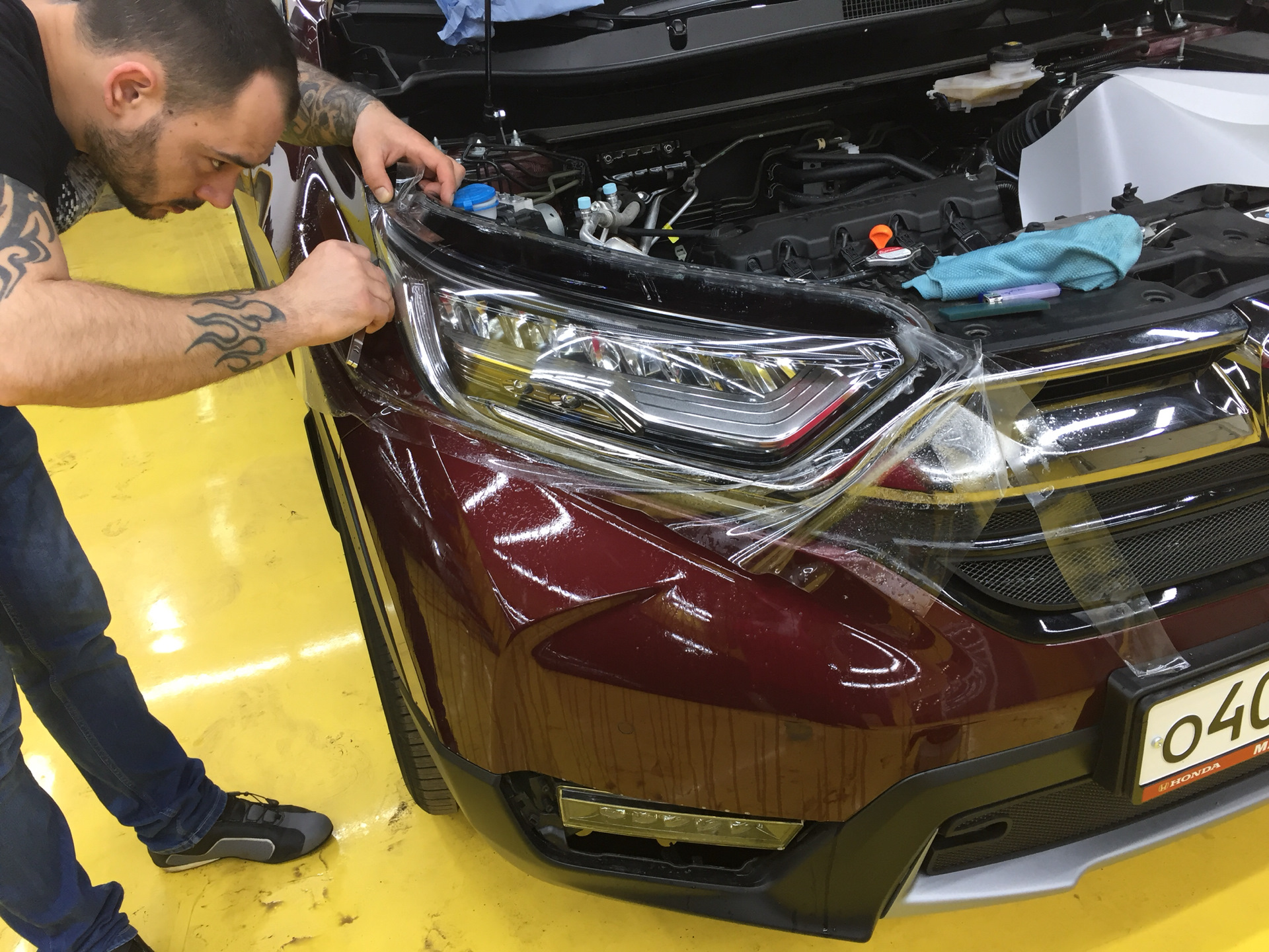 Броня крепка и танки наши быстры… — Honda CRV (5G), 2 л, 2018 года