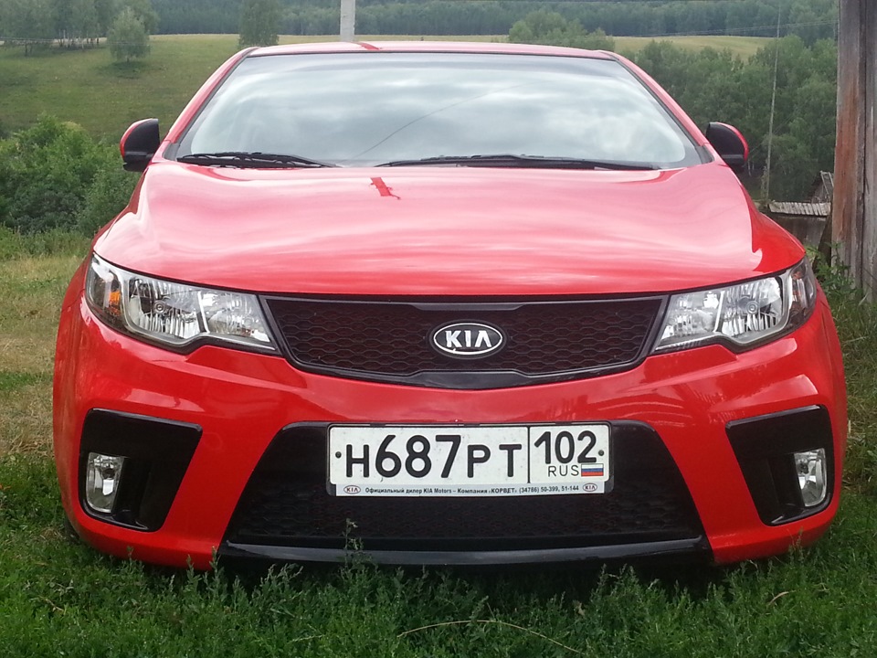 до и после — KIA Cerato Koup (1G), 2 л, 2012 года расходники DRIVE2