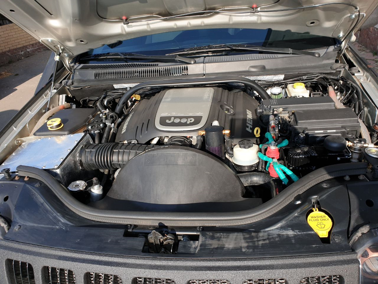 Маслопомойка — Jeep Grand Cherokee (WK), 5,7 л, 2006 года тюнинг DRIVE2