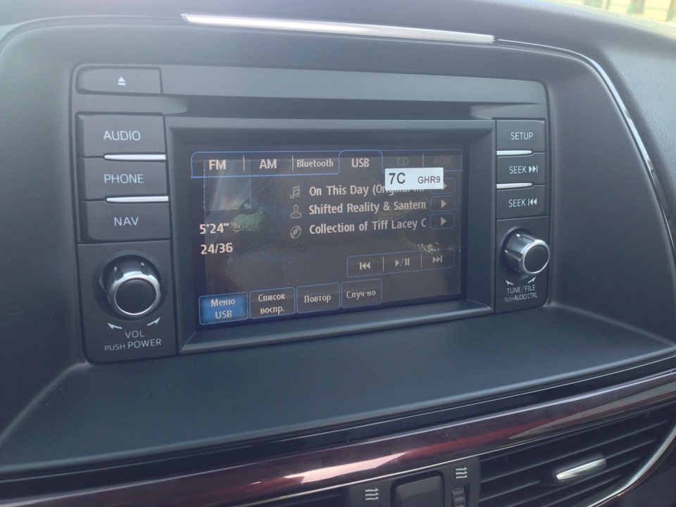 Замена блока Bluetooth — Mazda 6 (3G), 2,5 л., 2013 года визит на